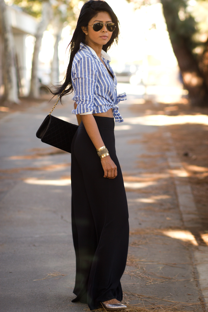 Palazzo pants sneakers hot sale